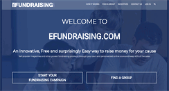 Desktop Screenshot of efundraising.com
