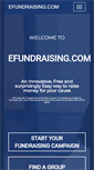 Mobile Screenshot of efundraising.com